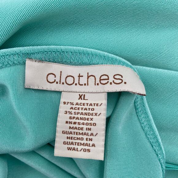 C.l.o.t.h.e.s. Cami Green - Picture 7 of 8